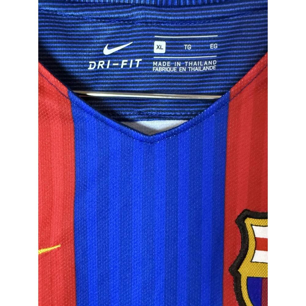 Nike FC Barcelona Soccer Jersey Blue And Red Youth  XL - Picture 3 of 5